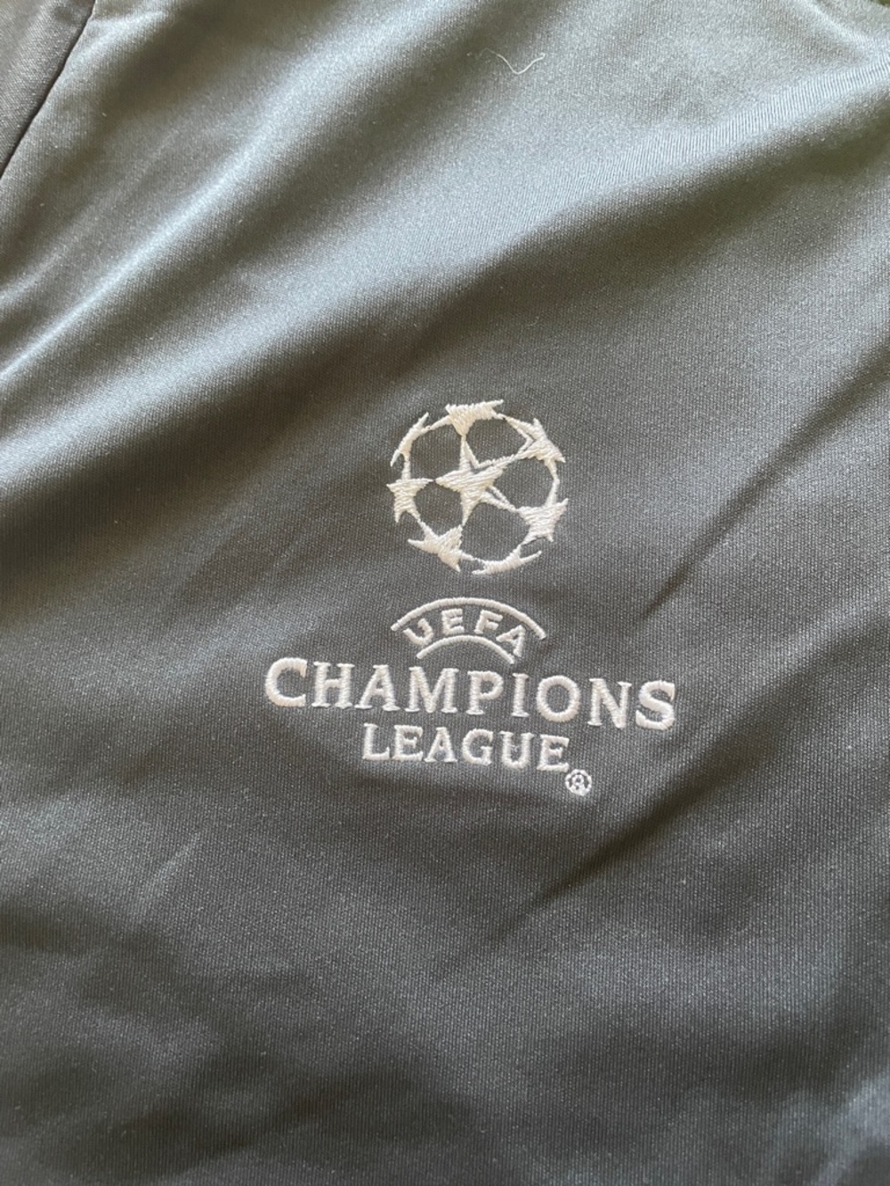 adidas Real Madrid Black White Training Top with Neon Green Trim - Picture 4 of 6